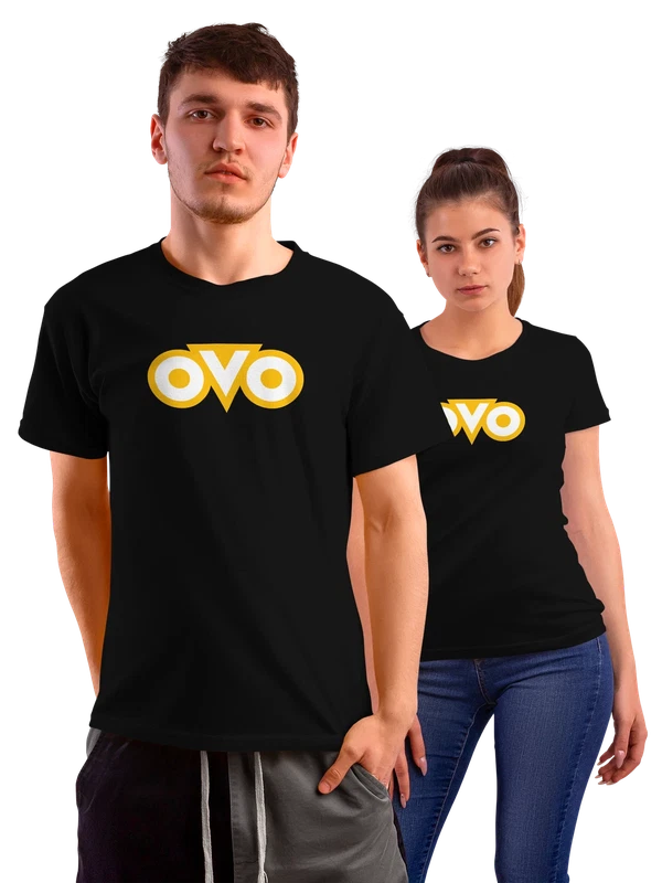 Футболка Ovo — Чёрная, фото 1