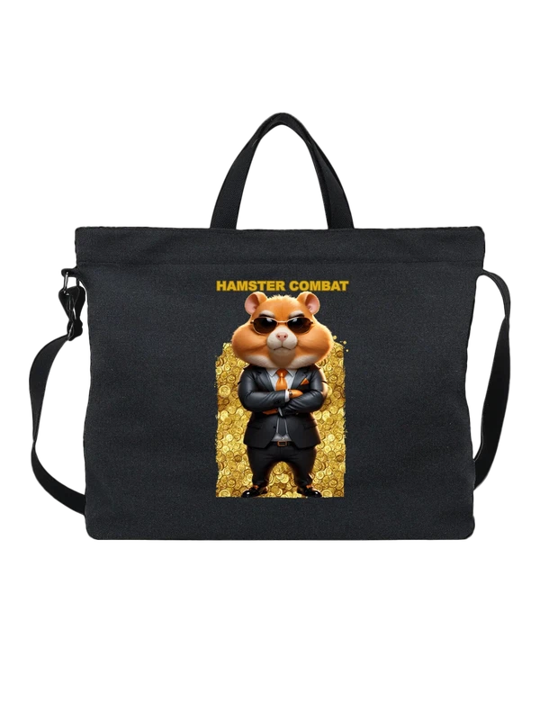 Сумка Hamster Kombat — Чёрная, фото 1
