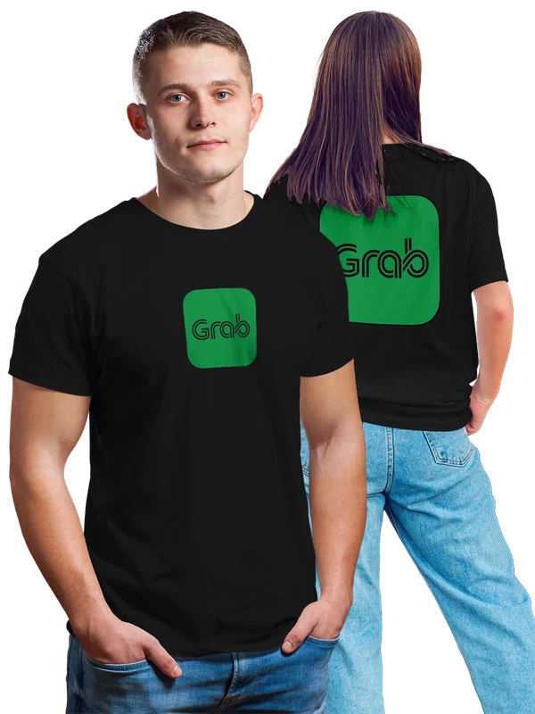 Футболка Grab — Чёрная, фото 1