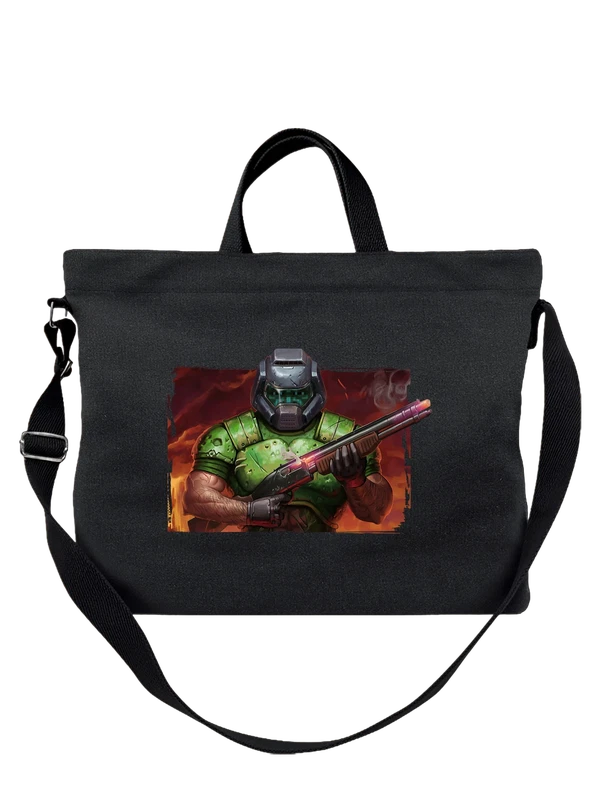 Сумка игра Doom Дум — Чёрная, фото 1