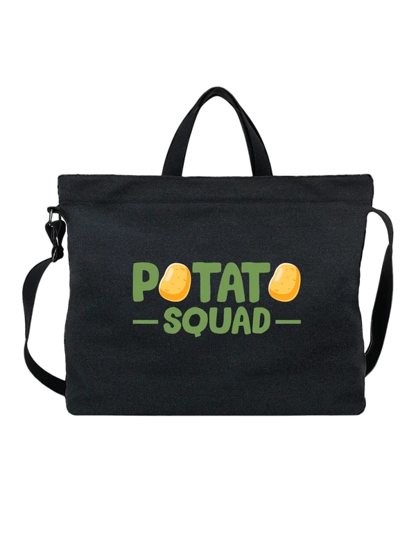 Сумка картошка potato squad — Чёрная, фото 1