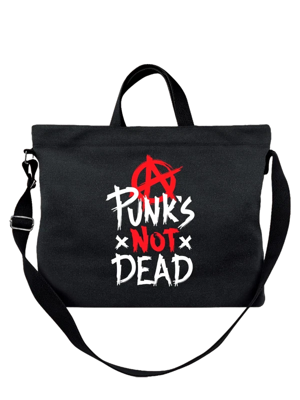 Сумка Punks not dead — Чёрная, фото 1