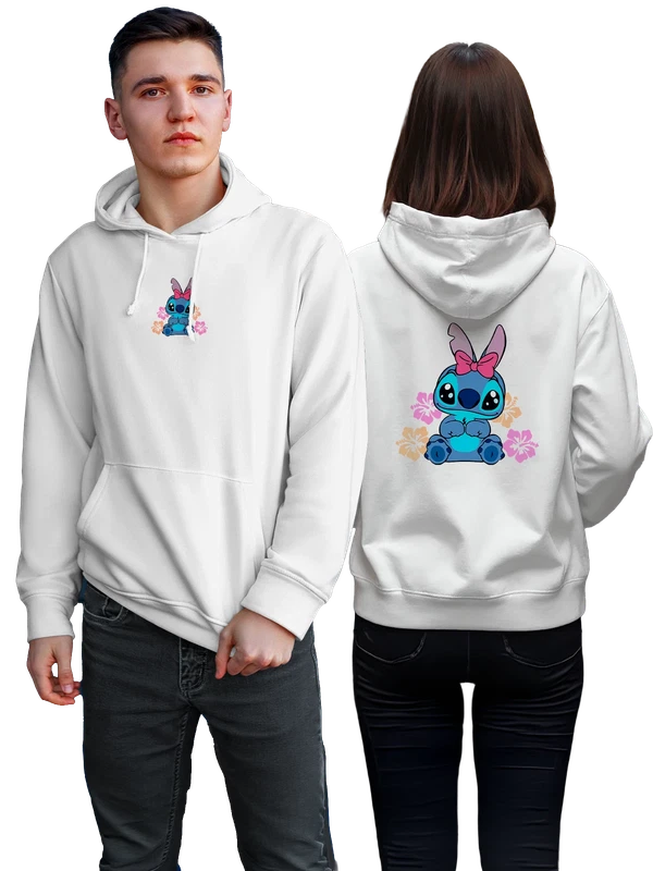 Худи Стич Stitch — Белая, фото 1