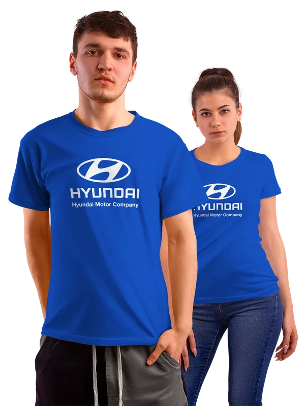 Футболка Hyundai — Синяя, фото 1