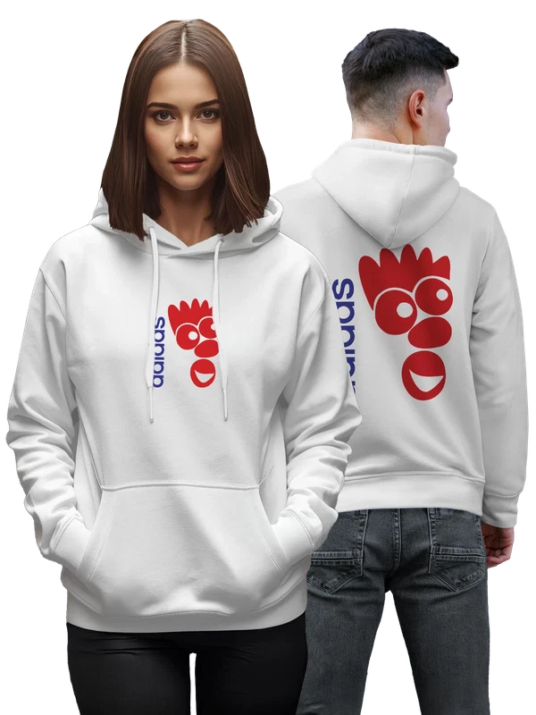 Худи Adidas — Белая, фото 1