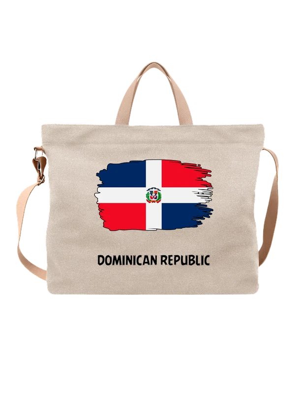 Сумка c флагом Доминикано Dominican — Белая, фото 1