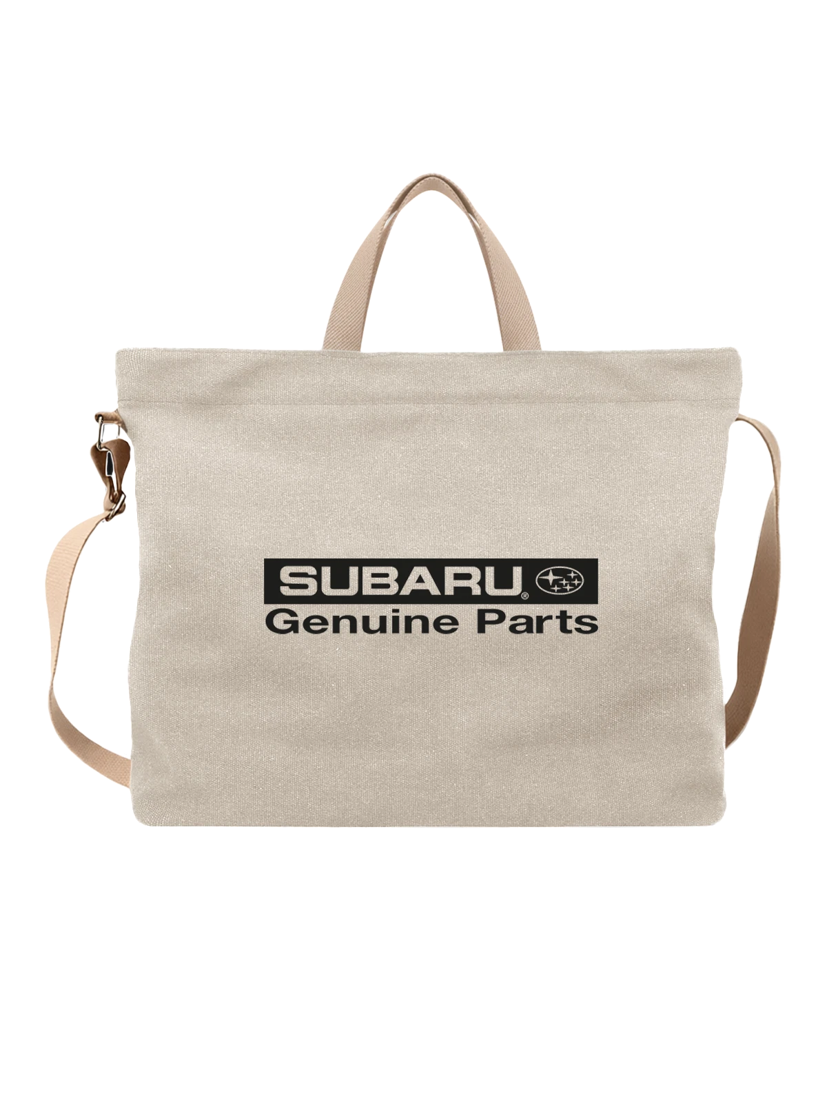 Сумка Subaru белая с принтом — японские оригинальные запчасти — Белая, фото 1