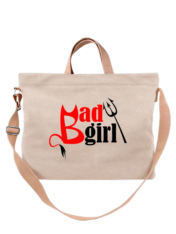 Сумка Плохая девочка Bad girl — Белая, фото 1