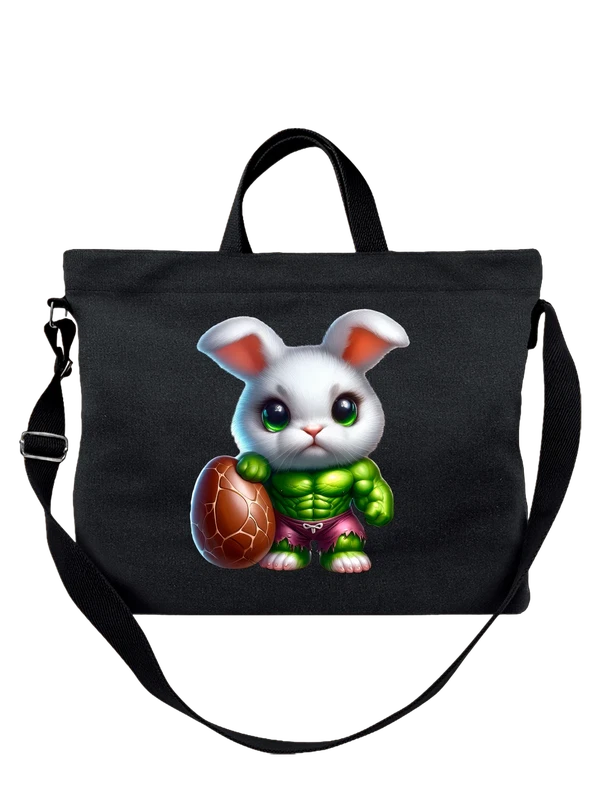 Сумка кролик Халк Hulk — Чёрная, фото 1