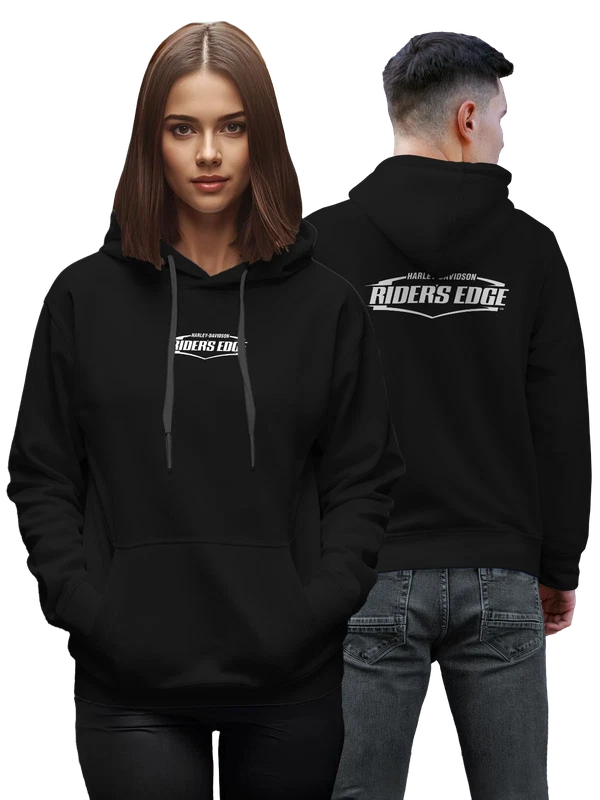Худи Harley Davidson — Чёрная, фото 1