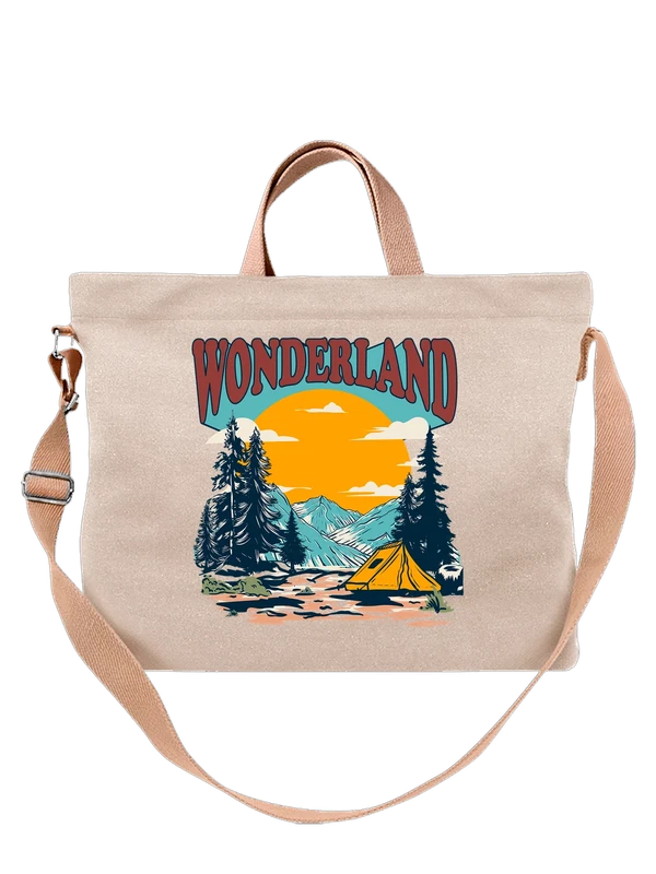 Сумка природа леc wonderland — Белая, фото 1