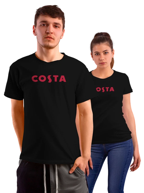 Футболка Costa — Чёрная, фото 1