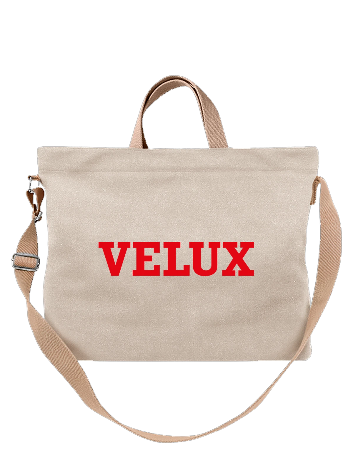 Сумка Velux белая с принтом — строительные материалы — Белая, фото 1