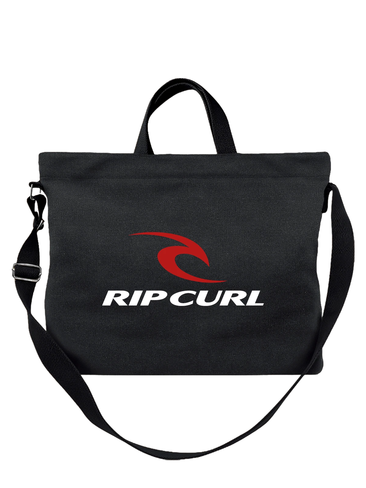 Сумка Rip Curl чёрная с принтом — океанская волна — Чёрная, фото 1