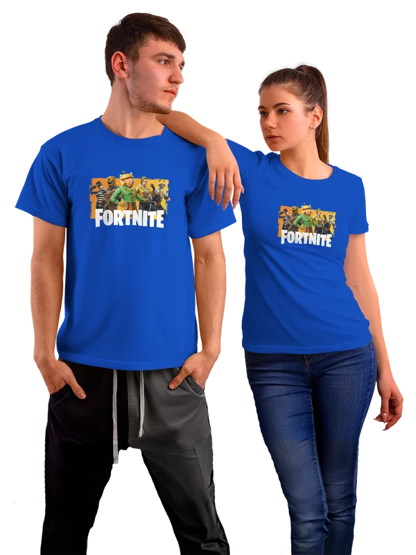 Футболка Фортнайт Fortnite — Синяя, фото 1