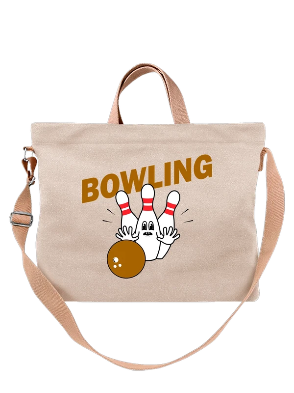 Сумка боулинг bowling — Белая, фото 1