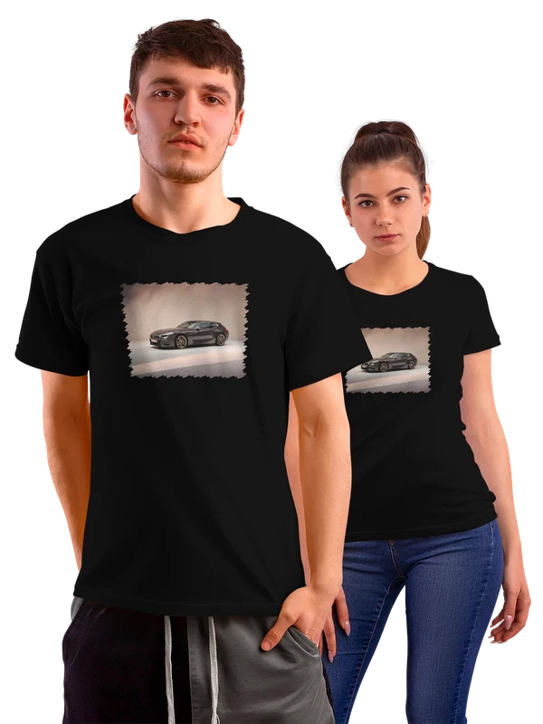 Футболка BMW Concept Touring Coupé Спортивные — Чёрная, фото 1