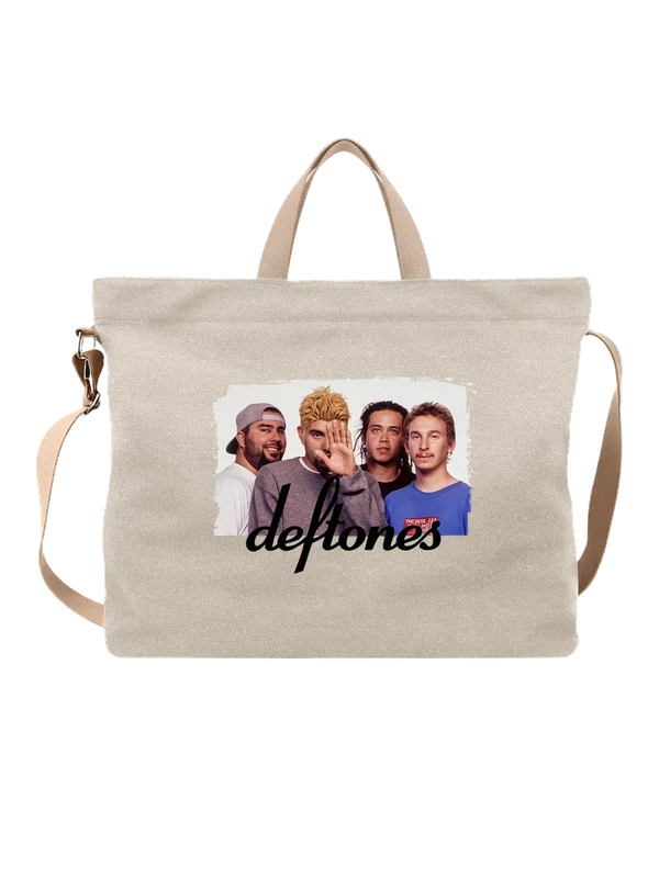 Сумка группа Deftones — Белая, фото 1