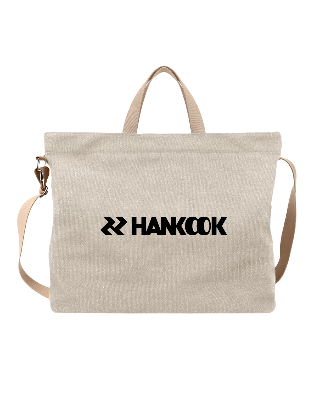 Сумка Hankook белая с принтом — футболка для автолюбителя — Белая, фото 1