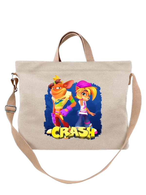 Сумка Crash bandicoot — Белая, фото 1