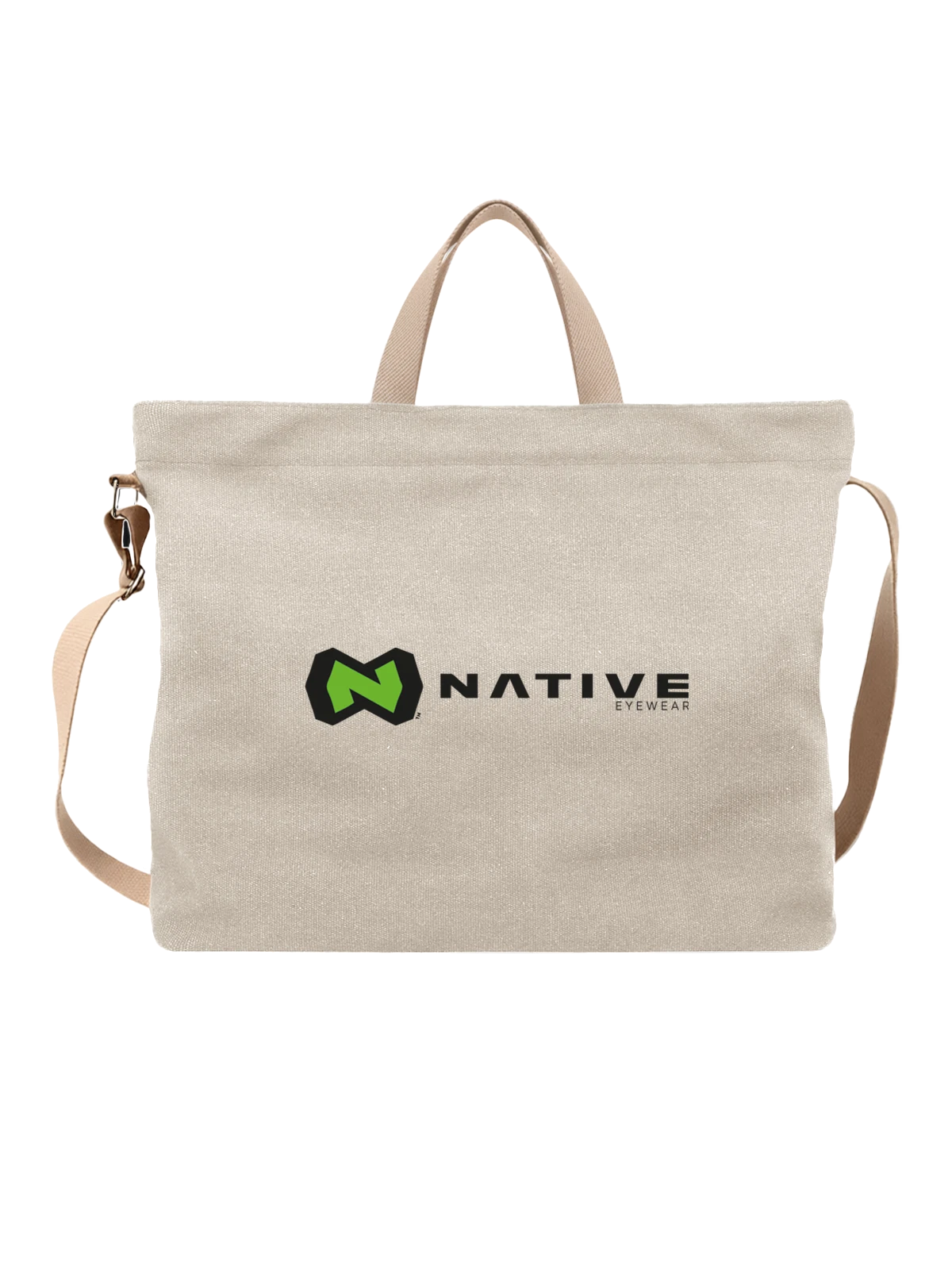 Сумка Native белая с принтом — походы и велоспорт — Белая, фото 1