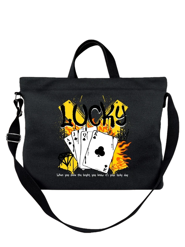 Сумка карты lucky — Чёрная, фото 1