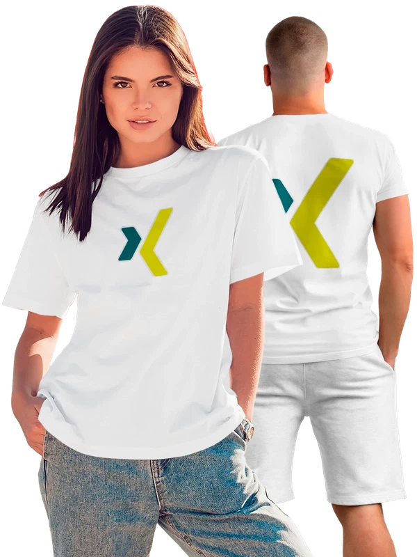 Футболка Xing — Белая, фото 1