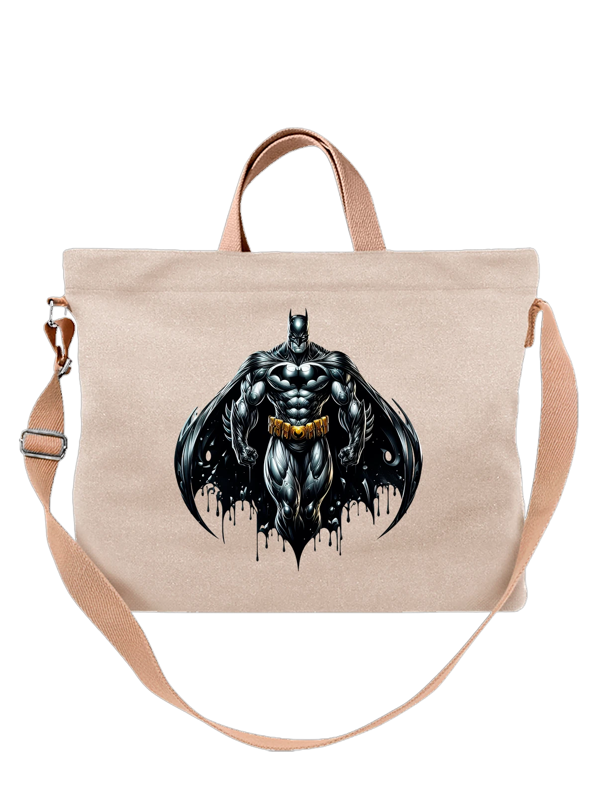Сумка с Бэтменом Batman белая с принтом — поп культура — Белая, фото 1