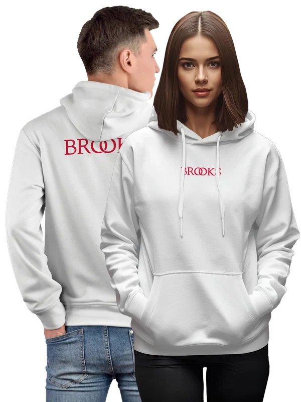 Худи Brooks — Белая, фото 1