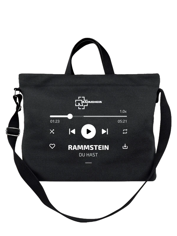 Сумка Rammstein Du Hast Ты — Чёрная, фото 1