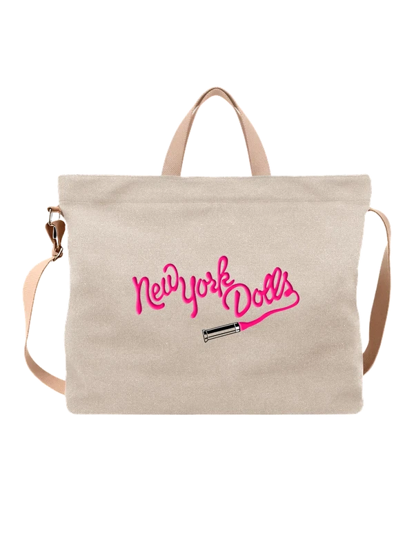 Сумка New York Dolls логотип — Белая, фото 1