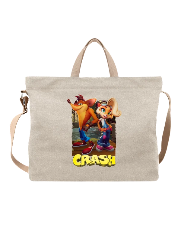 Сумка Crash bandicoot — Белая, фото 1