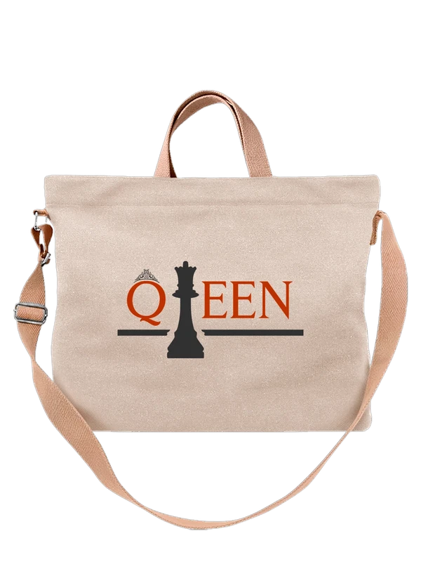 Сумка шахматы queen — Белая, фото 1