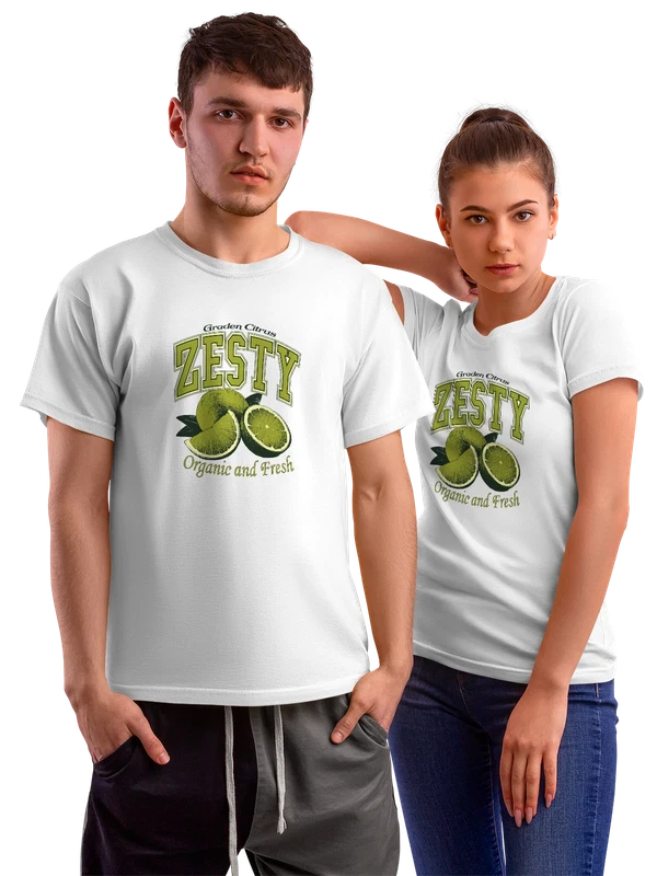 Футболка цитрусы zesty garden citrus — Белая, фото 1