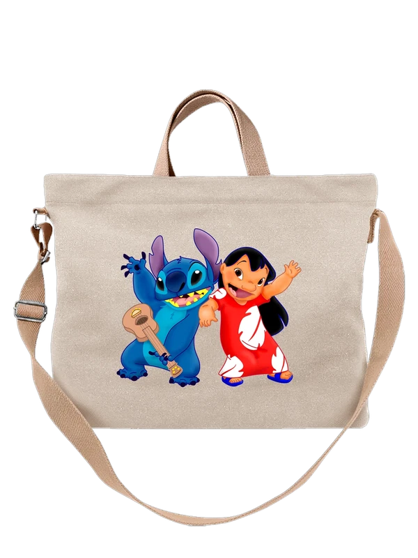 Сумка Стич Stitch и Лило — Белая, фото 1