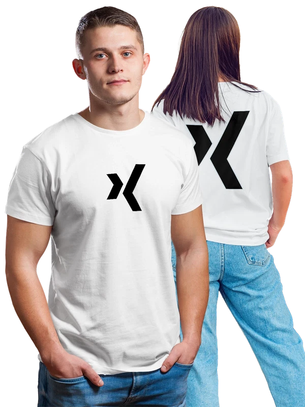 Футболка Xing — Белая, фото 1