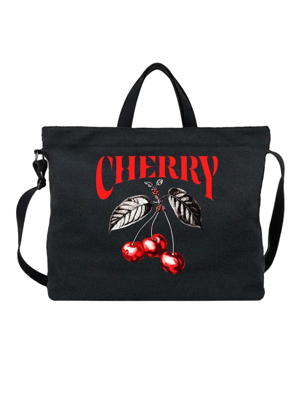 Сумка с вишней cherry — Чёрная, фото 1