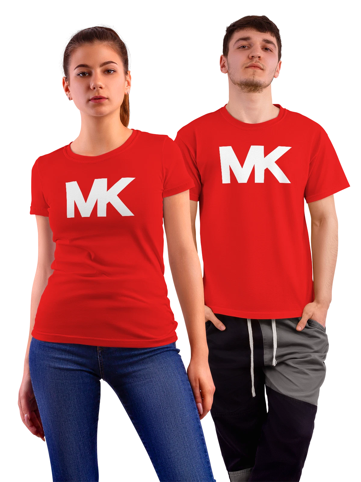 Футболка Michael Kors красная с принтом — часы и аксессуары — Красная, фото 1