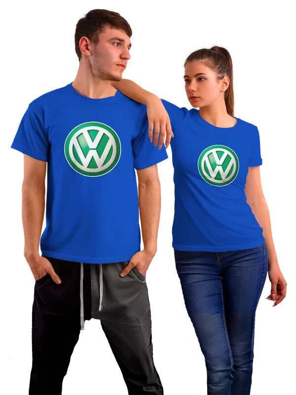 Футболка Volkswagen — Синяя, фото 1