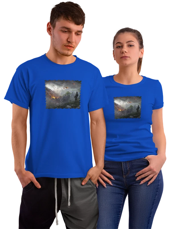 Футболка Игра Titanfall 2 — Синяя, фото 1