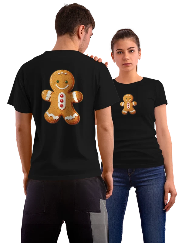 Футболка с пряником — Чёрная, фото 1