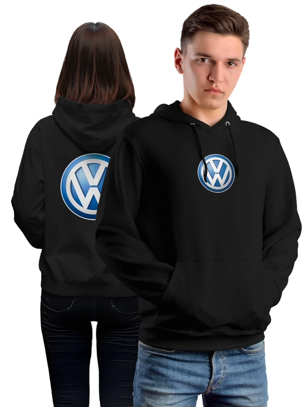 Худи Volkswagen — Чёрная, фото 1