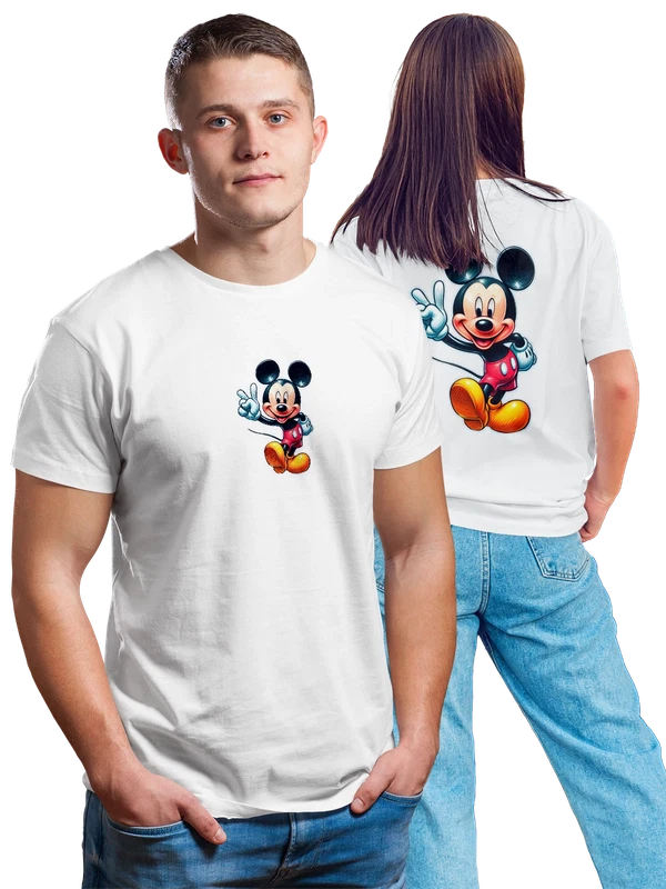 Футболка Микки Маус Mickey Mouse — Белая, фото 1