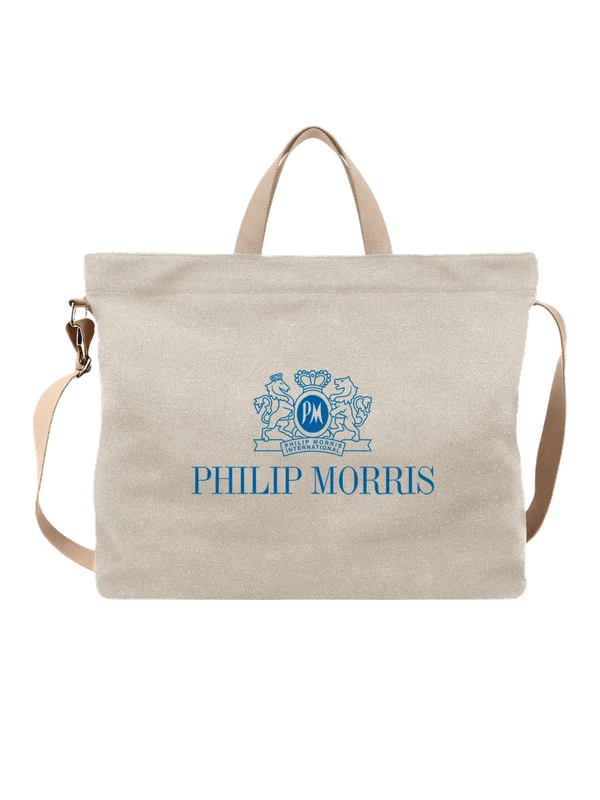 Сумка Philip Morris — Белая, фото 1