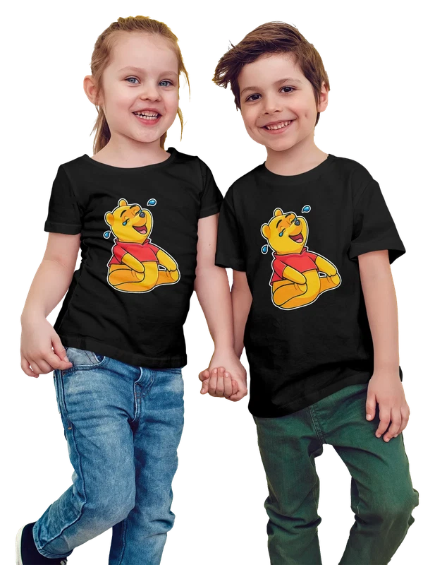 Футболка Винни Пух Winnie the Pooh — Чёрная, фото 1