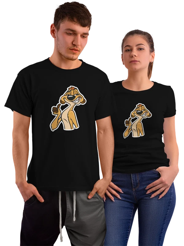 Футболка тимон класс — Чёрная, фото 1
