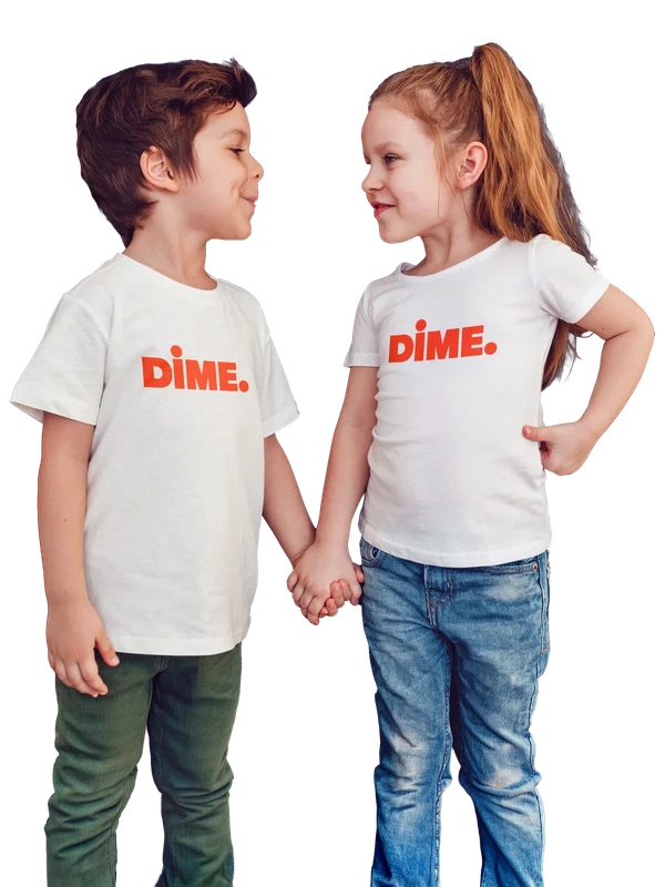 Футболка Dime — Белая, фото 1