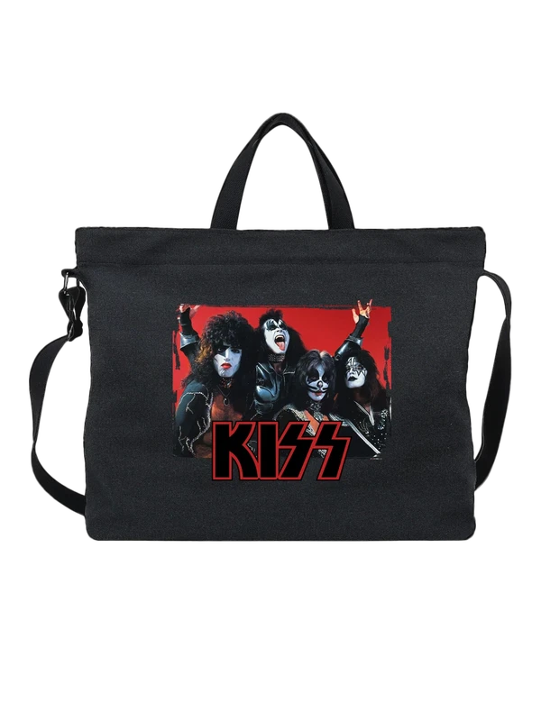 Сумка группа Kiss Кисс — Чёрная, фото 1