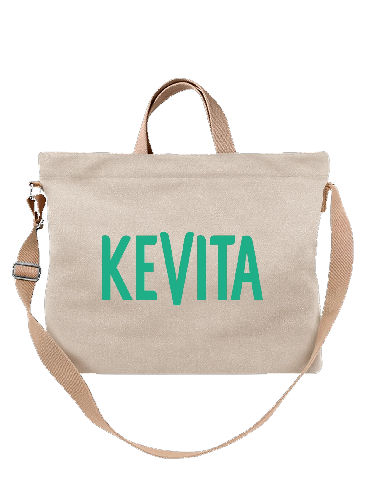 Сумка KeVita белая с принтом — принт для бармена — Белая, фото 1