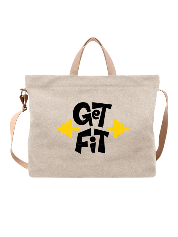 Сумка штанга get fit — Белая, фото 1